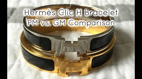 hermes bracelet vs pm bracelet.